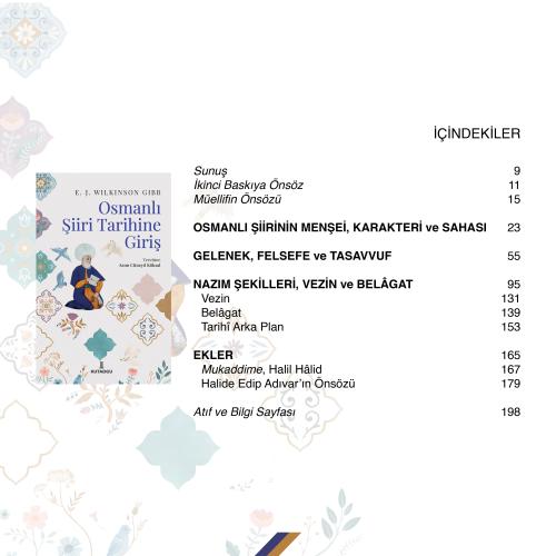 Osmanlı Şiiri Tarihine Giriş