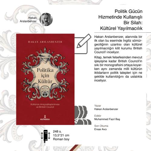 Politika İçin Kültür